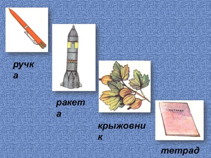 ручкаракетакрыжовниктетрадь