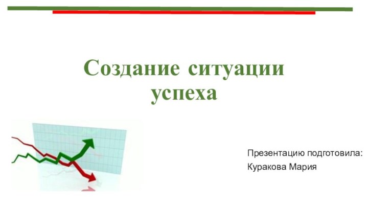 Создание ситуации успехаПрезентацию подготовила: Куракова Мария