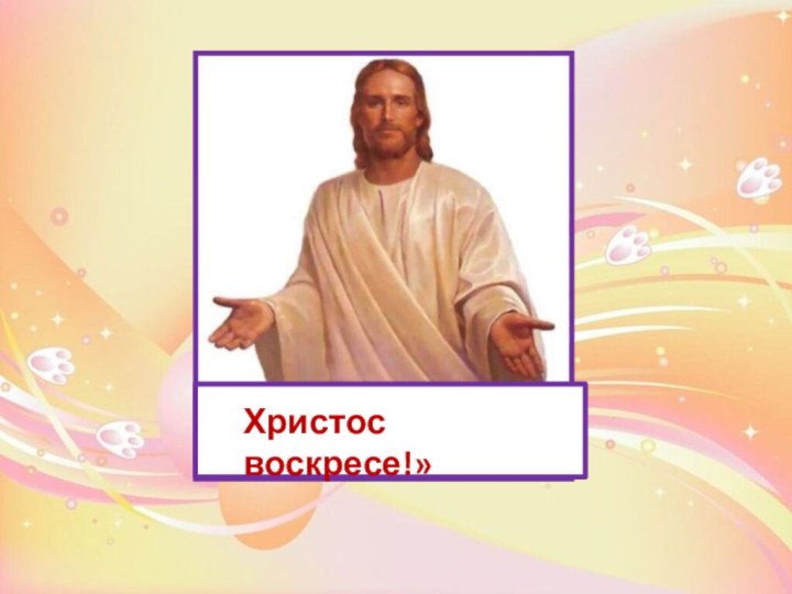 Христос воскресе!»