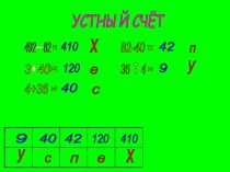 Презентация к уроку Письменное деление на двузначное число презентация к уроку по математике (4 класс)