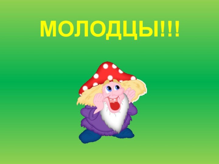 МОЛОДЦЫ!!!