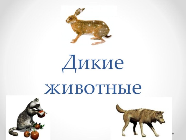 Дикие животные