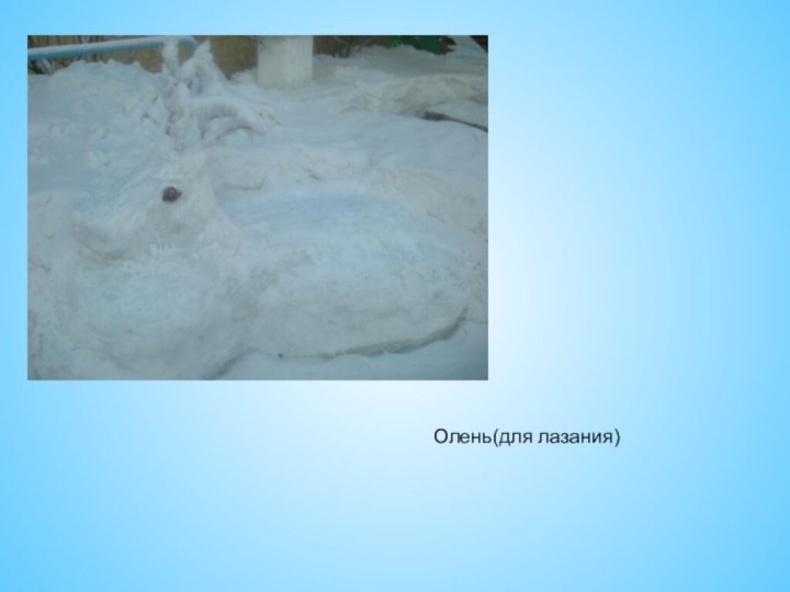 Олень(для лазания)