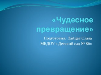 Исследовательский проект  Что такое водяной пар? проект (старшая группа)