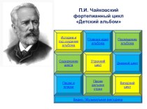 Детский альбом П.И.Чайковский презентация к уроку (подготовительная группа)