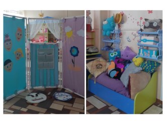 Уголок уединения Уютная комнатка методическая разработка (средняя группа)