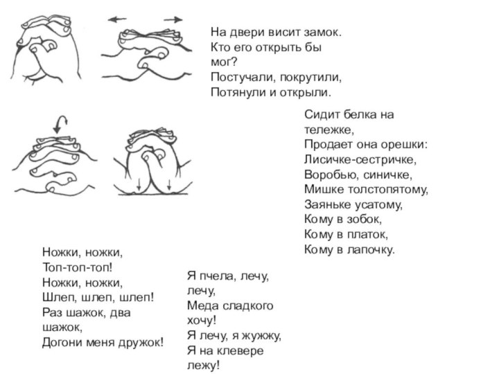 Сидит белка на тележке, Продает она орешки: Лисичке-сестричке, Воробью, синичке, Мишке толстопятому,