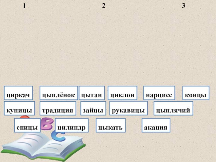 циркачспицыкуницыцыплёноктрадицияциклонцыганрукавицынарциссзайцыконцыцыплячийцилиндрцыкатьакация123