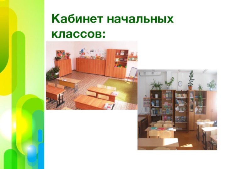 Кабинет начальных классов: