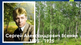 Презентация Сергей Александрович Есенин, 4 класс презентация к уроку по чтению (4 класс)