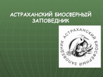 Астраханский биосферный заповедник презентация к занятию (подготовительная группа)
