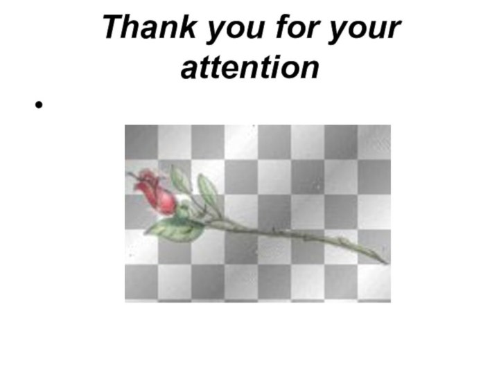 Thank you for your attention