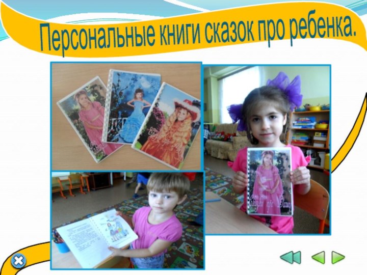 Персональные книги сказок про ребенка.