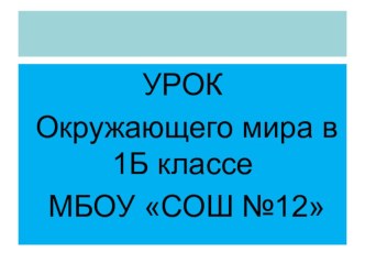 Презентация:  Жизнь лесных зверей зимой презентация к уроку по окружающему миру (1 класс)