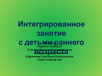 Интегрированное занятие-презентация для детей раннего дошкольного возраста (ГКП) Божья коровка методическая разработка по окружающему миру (младшая группа)