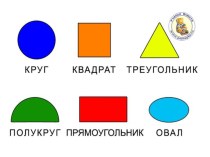 презентация геометрических фигур презентация к занятию (средняя группа) по теме