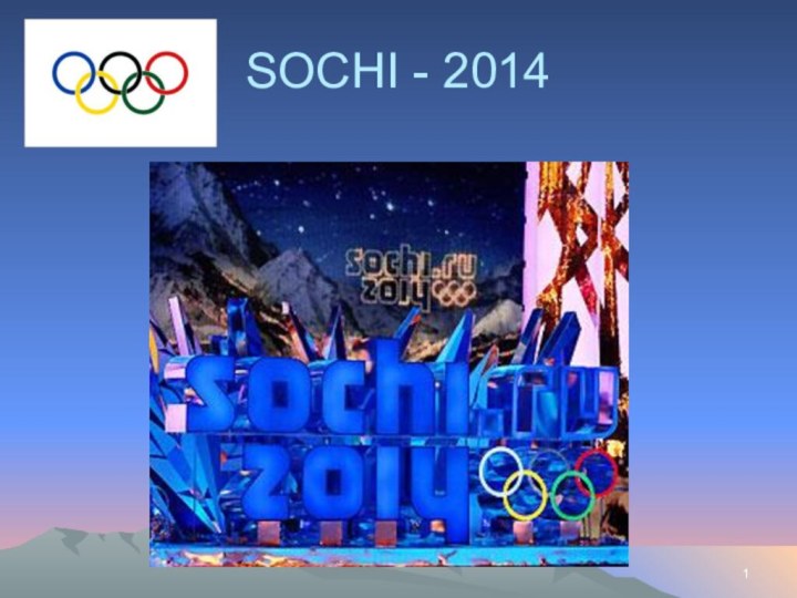 SOCHI - 2014