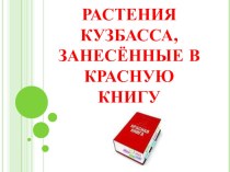 Урок окружающего мира Растения Кузбасса, занесённые в Красную книгу методическая разработка по окружающему миру (1 класс) по теме