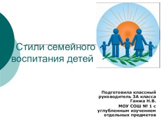 Родительское собрание Стили родительского поведения план-конспект занятия (3 класс) по теме