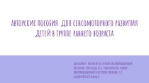 Авторские пособия для сенсомоторного развития детей в группе раннего возраста методическая разработка по окружающему миру 7 слайд.  Д/и Кто, что ест? Дидактическое пособие из фетра• Развитие мелкой моторики рук,• Познавательного интереса,• Способствовать 