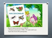 Презентация насекомые презентация к уроку по окружающему миру (средняя группа)