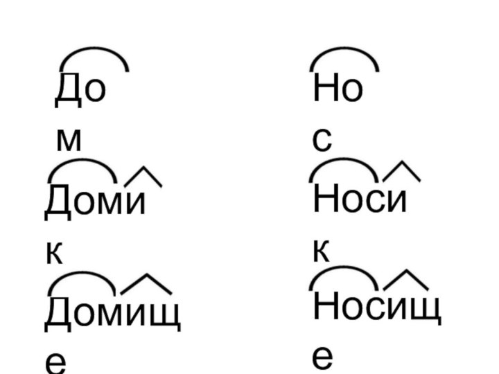 НосНосикНосищеДомДомикДомище