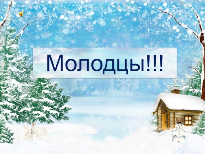 Молодцы!!!