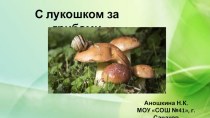 С лукошком за грибами презентация к уроку по окружающему миру (1 класс)