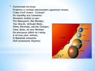 Презентация Планеты презентация к уроку по окружающему миру (1 класс) по теме