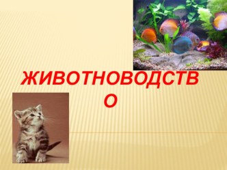 Учебно-методический комплект по окружающему миру Животноводство учебно-методический материал по окружающему миру (3 класс)