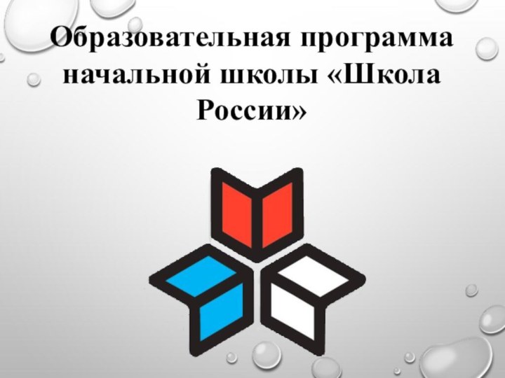 Образовательная программа начальной школы «Школа России»