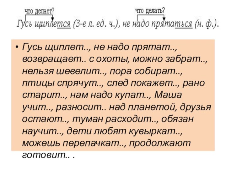 Гусь щиплет.., не надо прятат.., возвращает.. с охоты, можно забрат.., нельзя