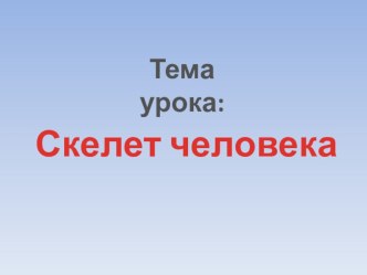 Скелет план-конспект урока по окружающему миру (3 класс)