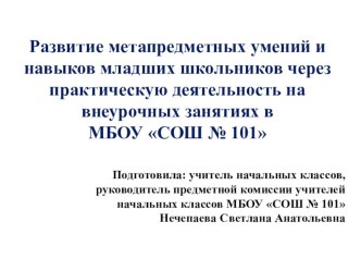 Презентация выступления на конференции ВИРО Успешные практики создания и реализации программ формирования УУД. Опыт региональных инновационных площадок Воронежской области презентация к уроку (4 класс)