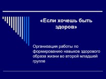 Презентация журнала для развивающей среды Если хочешь быть здоров учебно-методический материал (младшая группа) по теме