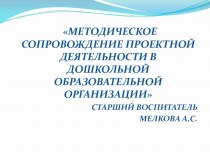 Круглый стол МЕТОДИЧЕСКОЕ СОПРОВОЖДЕНИЕ ПРОЕКТНОЙ ДЕЯТЕЛЬНОСТИ В ДОШКОЛЬНОЙ ОБРАЗОВАТЕЛЬНОЙ ОРГАНИЗАЦИИ презентация