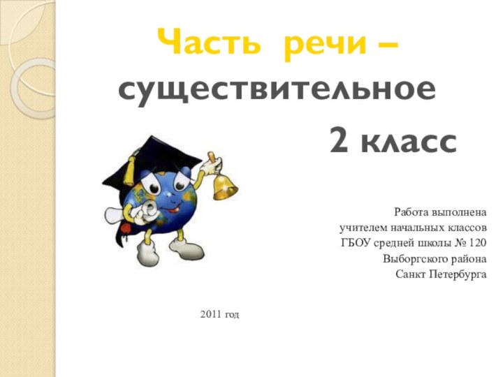 Работа выполнена учителем начальных классовГБОУ средней школы № 120Выборгского районаСанкт Петербурга