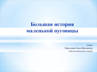 Большая история маленькой пуговицы презентация к уроку по технологии