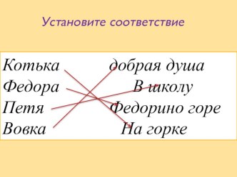 Учебно - методический комплект (технологическая карта урока литературного чтения Н. Носов На горке и мультемедийная презентация) 2 класс учебно-методический материал по чтению (2 класс)