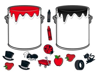 Дидактическая игра Краски учебно-методический материал (младшая группа)