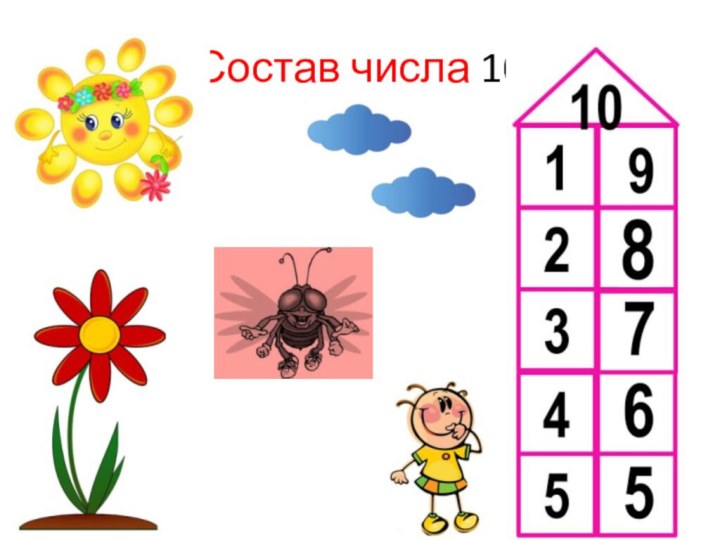 Состав числа 10