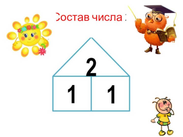 Состав числа 2