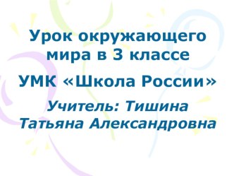 Презентация к уроку окружающего мира : Дорожные знаки. презентация к уроку (окружающий мир, 3 класс) по теме