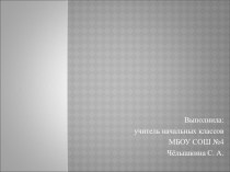 Синквейн. Презентация презентация к уроку