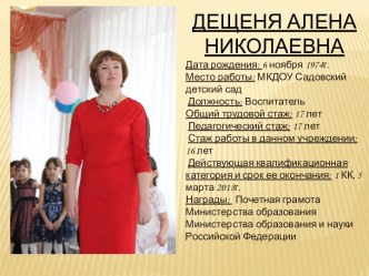 Визитная карточка презентация по теме