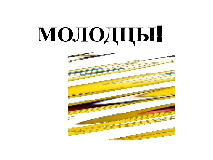 МОЛОДЦЫ!