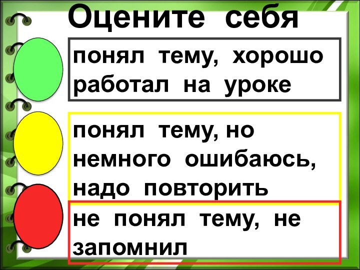 понял тему, хорошо работал на урокепонял тему, но немного ошибаюсь, надо повторитьне