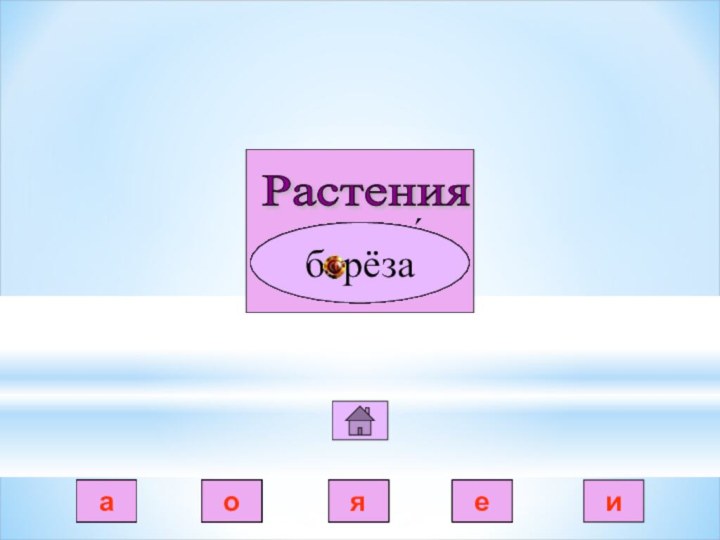 я́годащаве́льо́вощикапу́стаземляни́каберёзаоиаяеРастения еяаяоаоеооаа