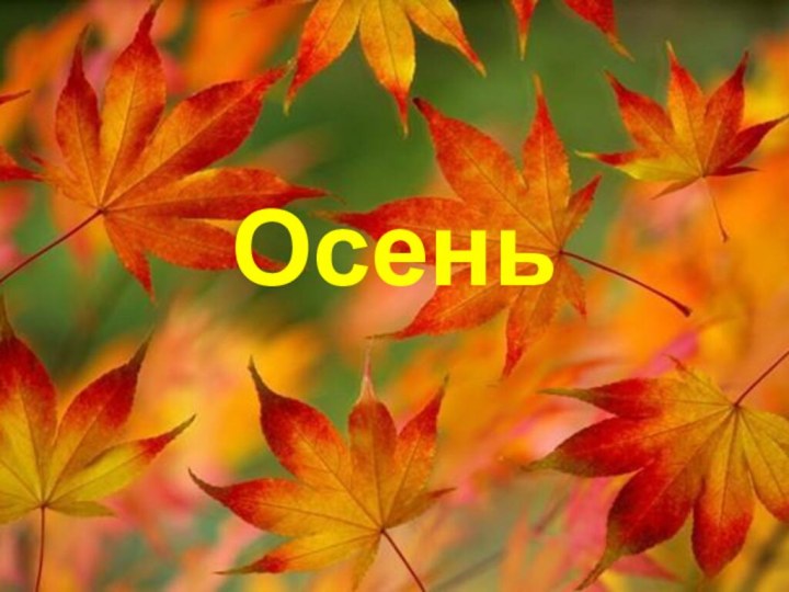 Осень