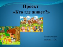 Презентация к проекту „Развитие мышления в дошкольном возрасте презентация к уроку (младшая группа) по теме